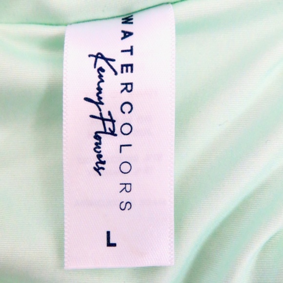 NEW! Kenny Flowers The Sunshine State One Shoulder Bikini Top Flamingo S, M, L - Picture 11 of 13